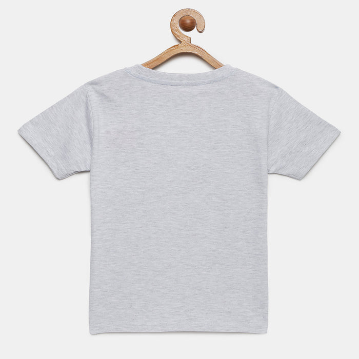 Boys Printed Cotton T-Shirt