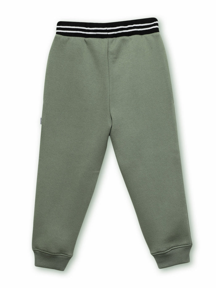 Boys Printed Joggers with Pocket