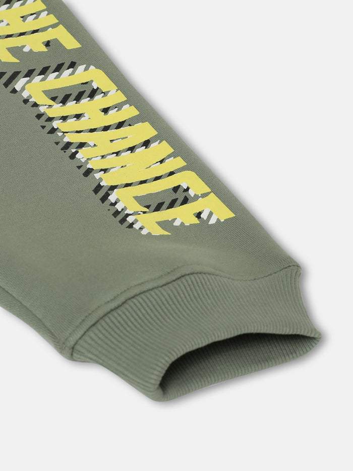 Boys Printed Joggers with Pocket
