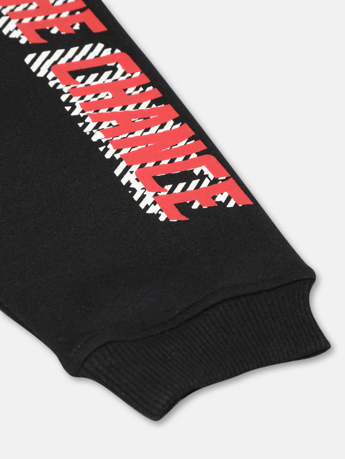Boys Printed Joggers with Pocket