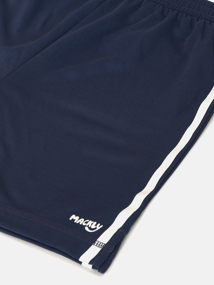 BOYS SPORTS SHORTS - NAVY BLUE
