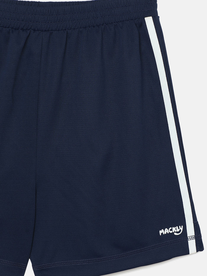 BOYS SPORTS SHORTS - NAVY BLUE