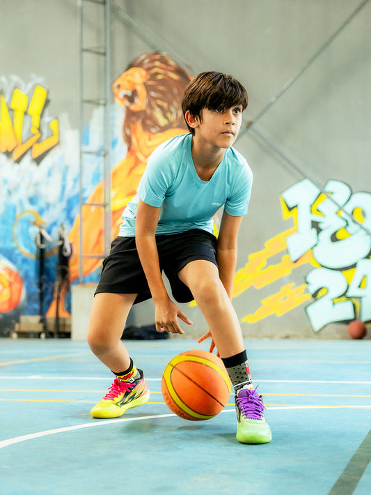 BOYS SPORTS SHORTS – JET BLACK
