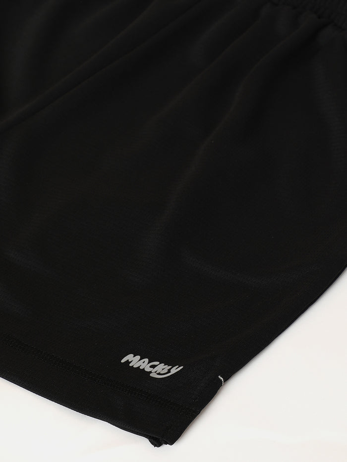 BOYS SPORTS SHORTS – JET BLACK