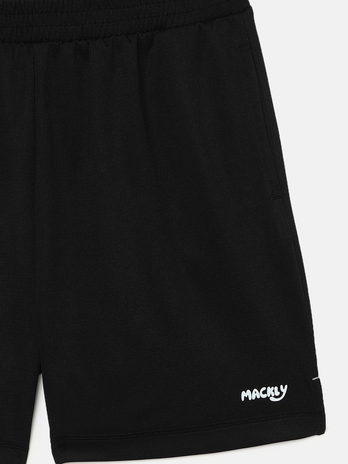 BOYS SPORTS SHORTS – JET BLACK