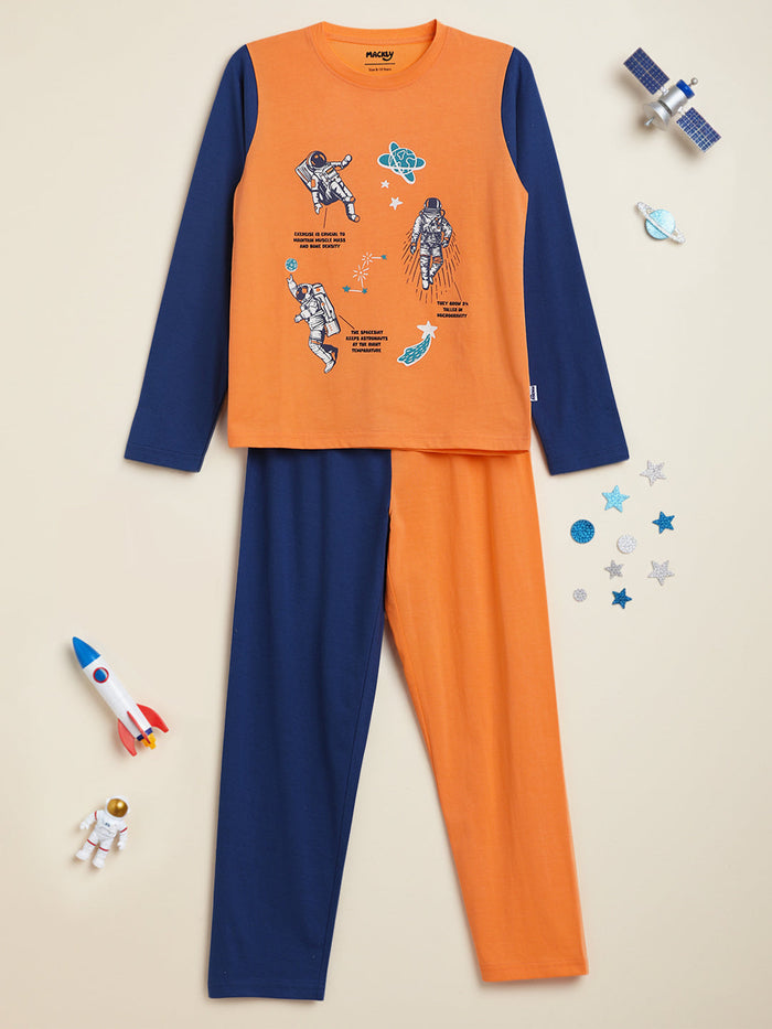 BOYS TOP & PYJAMA SET - A'NAUT FACTS