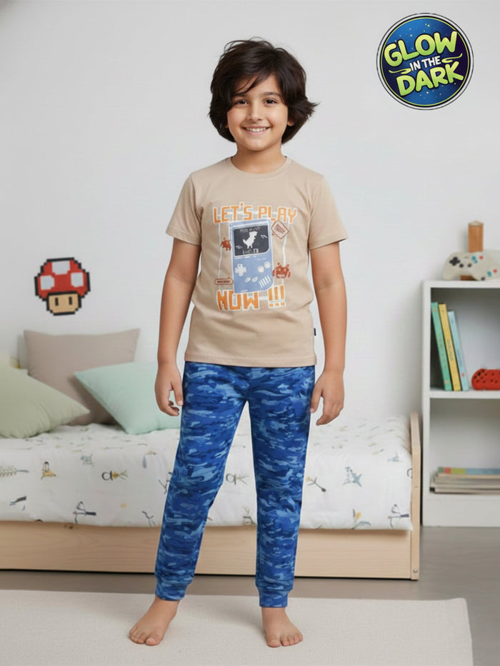 BOYS TOP & PYJAMA SET - GAMER ZONE