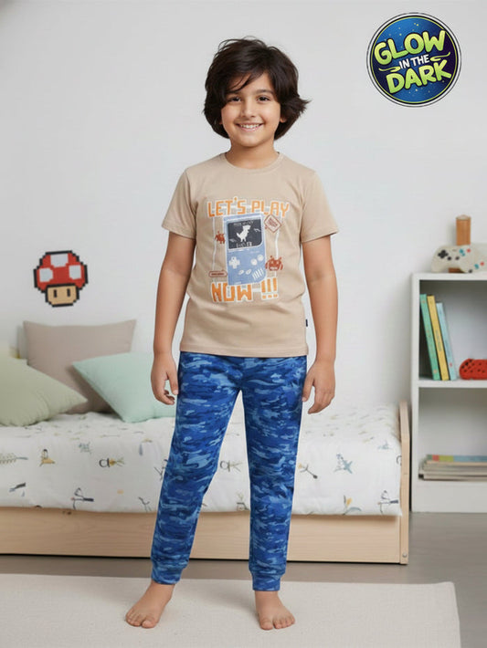 BOYS TOP & PYJAMA SET - GAMER ZONE