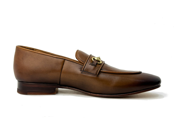 BROWN HORSEBIT LOAFER