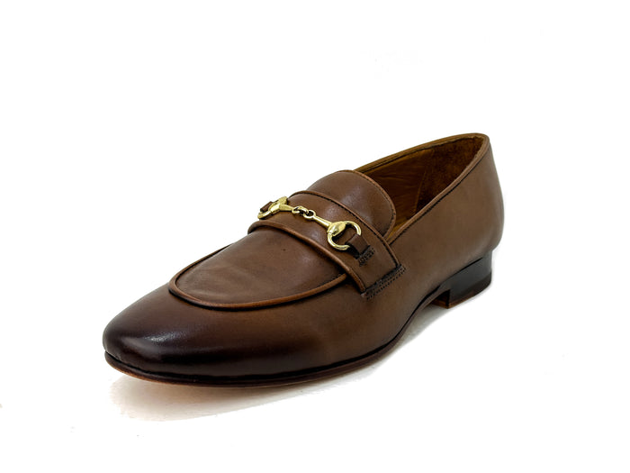 BROWN HORSEBIT LOAFER