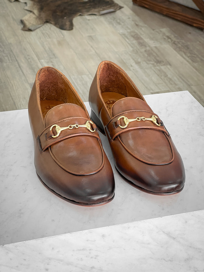 BROWN HORSEBIT LOAFER
