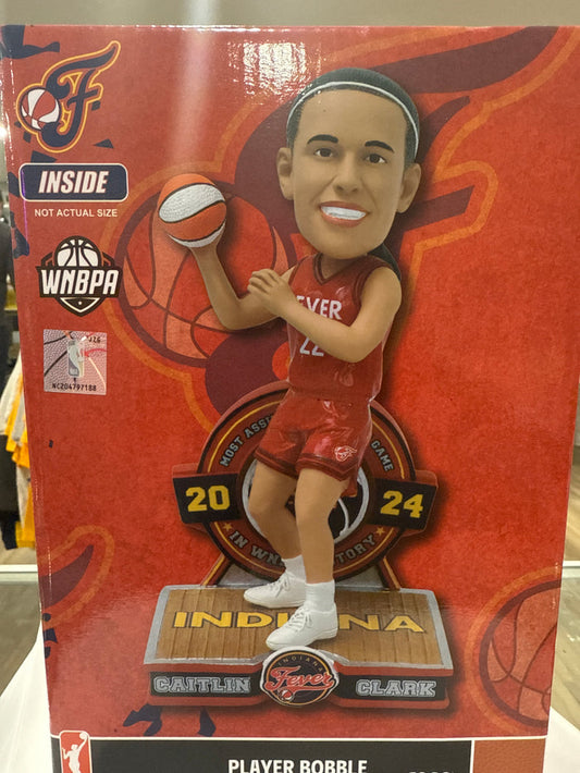 Caitlin Clark WNBA All Star Game Assist Record Bobblehead