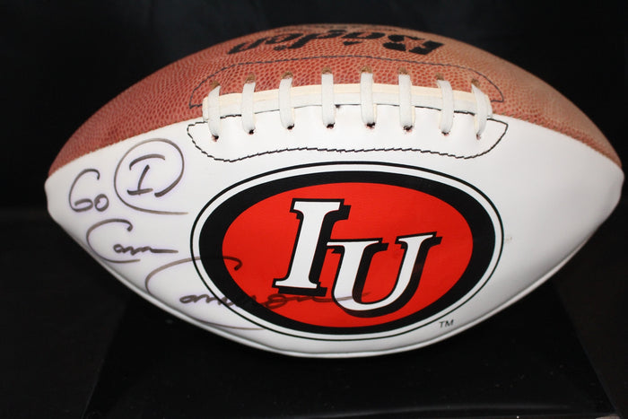 Cam Cameron Autographed Indiana University Logo Football - Vintage Indy Sports