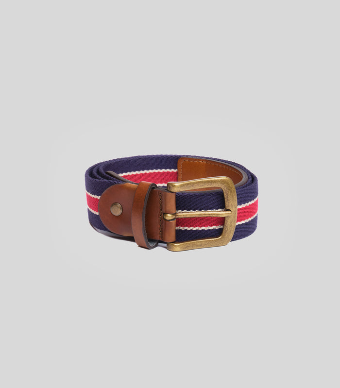 Vegan casual belt Brera by Solari Milano, sustainable materials, handmade in Italy