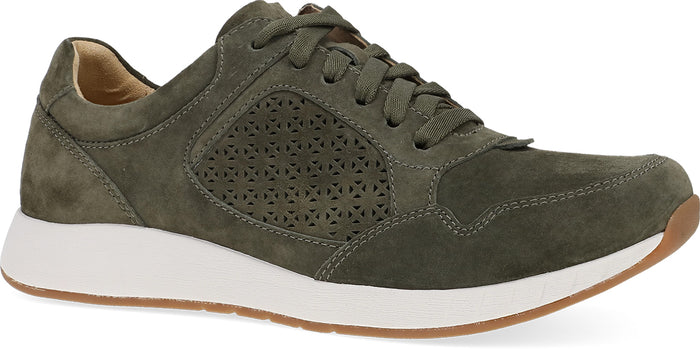 Catie - Olive Suede