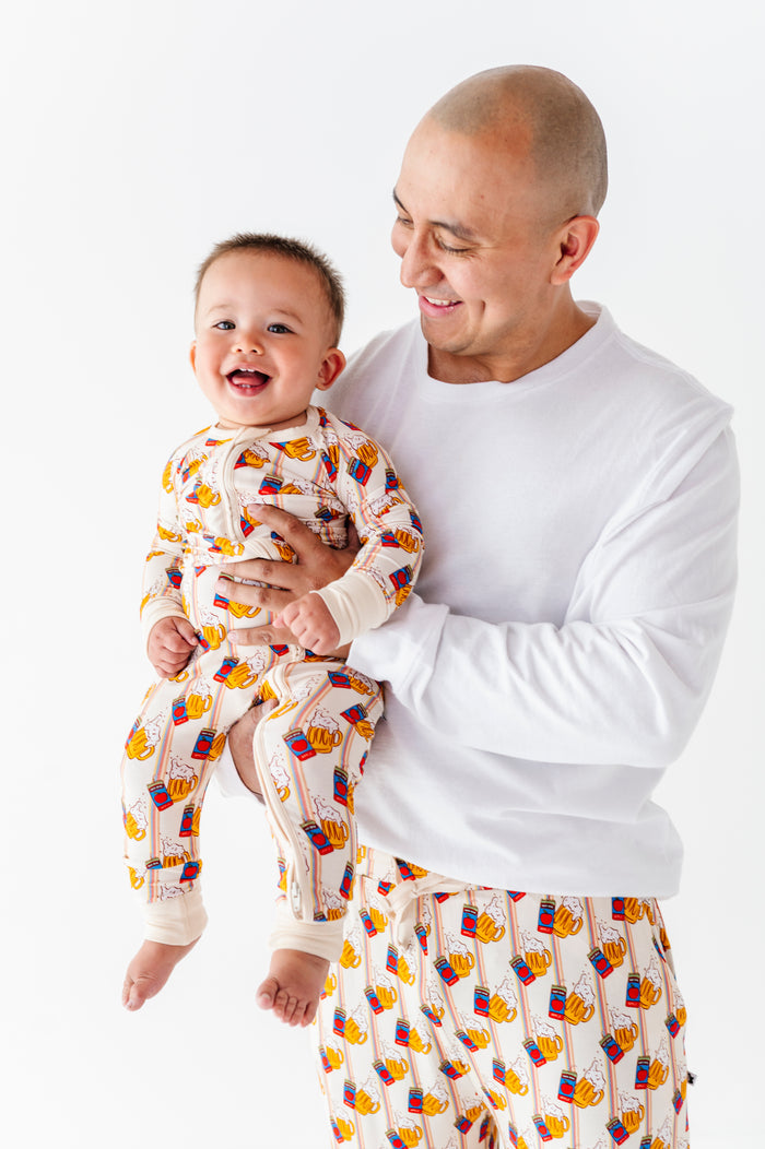 Cheers To Dad Convertible Footies
