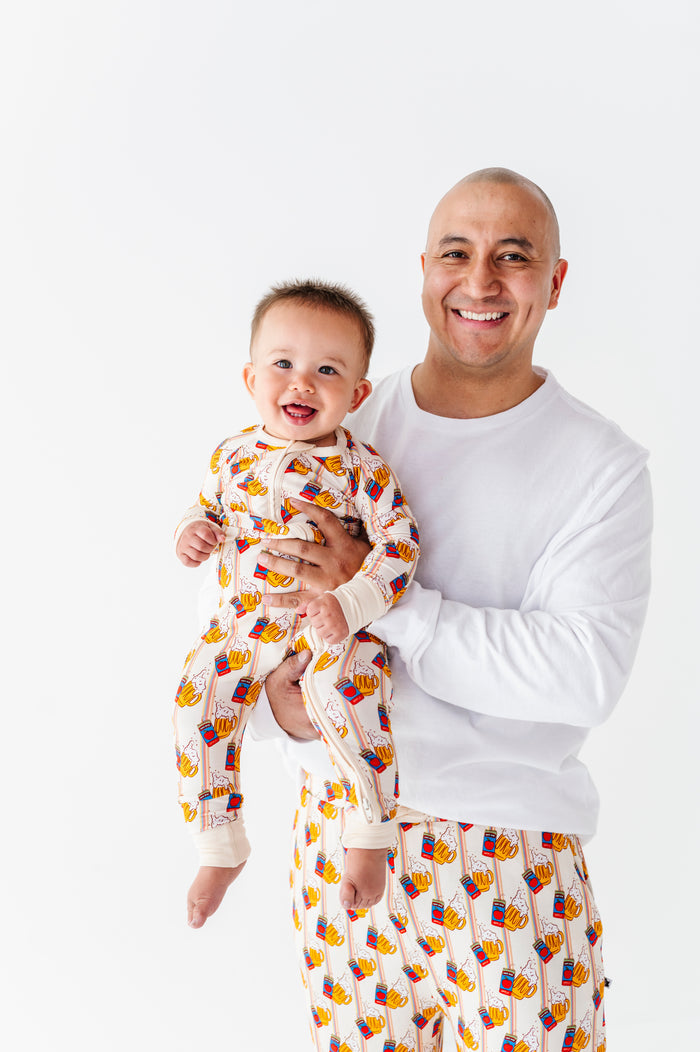 Cheers To Dad Convertible Footies