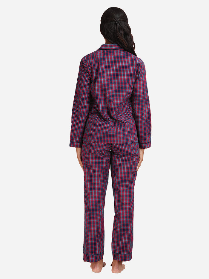 CLASSIC RED CHECKED - PJ SET
