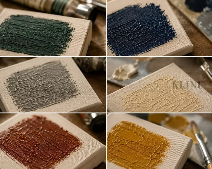 Color Sample Pack - Standard Sample Pack - 6 Swatches - Hand Painting