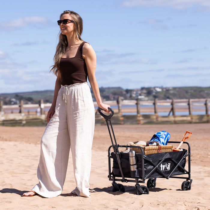 Compact Folding Camping Trolley