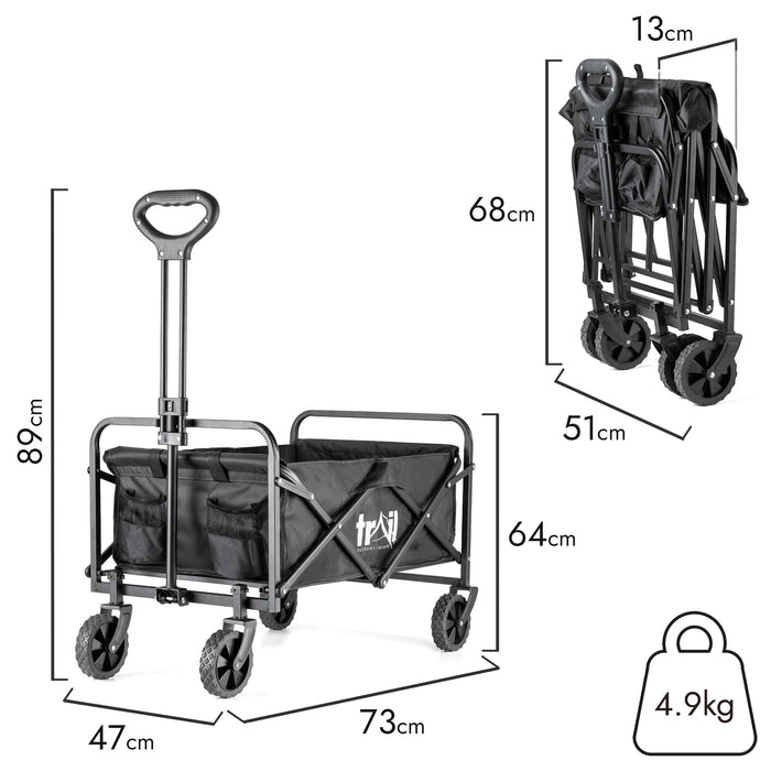 Compact Folding Camping Trolley