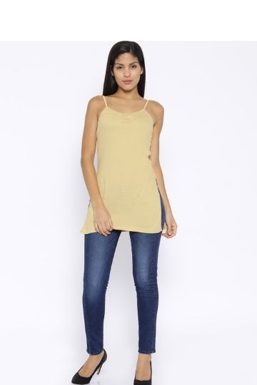 Cotton Long Kurti Slip
