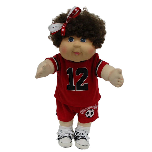 CPW1360-Girl 2pc Soccer Shirt/Shorts Outfit