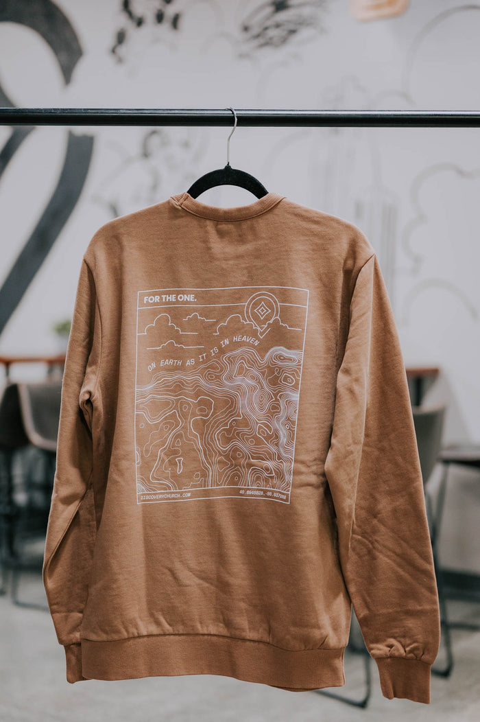 Crewneck Sweatshirt (Adult) | Topography Edition (4 colors available)