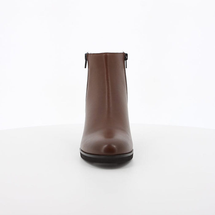Dawn Boots Dark Tan Leather