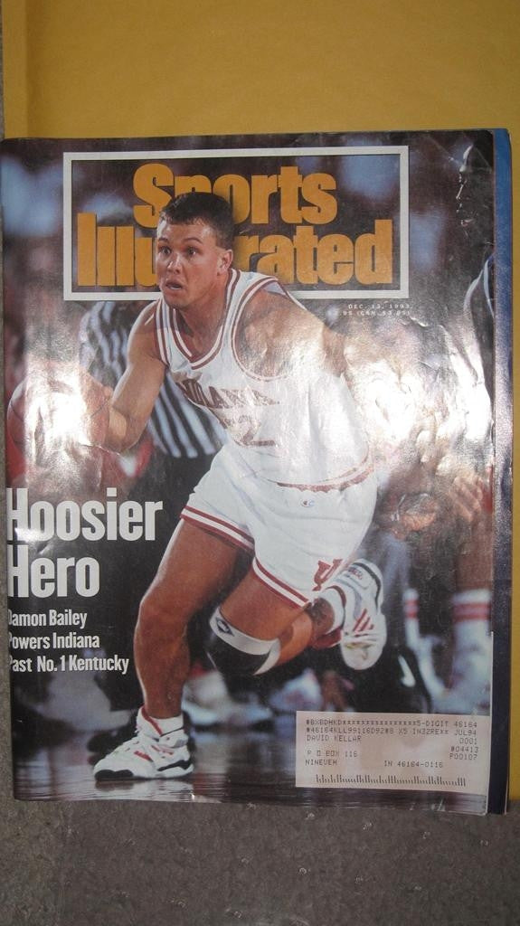 DEC 13, 1993 SPORTS ILLUSTRATED ISSUE, DAMON BAILEY COVER - Vintage Indy Sports