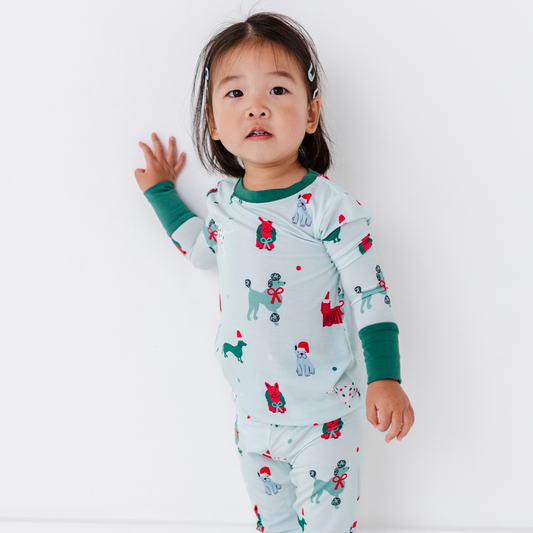 Christmas Dog Kids Pajamas
