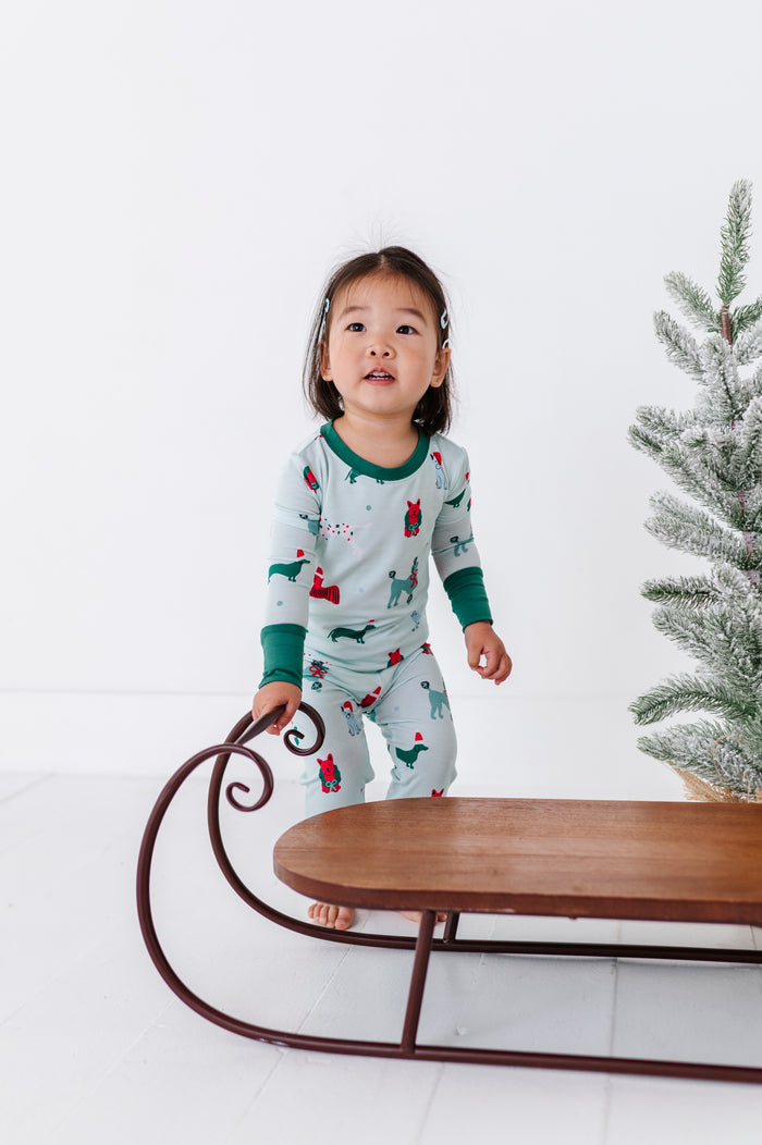 Christmas Dog Kids Pajamas