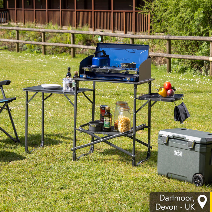 Deluxe Camping Kitchen Stand