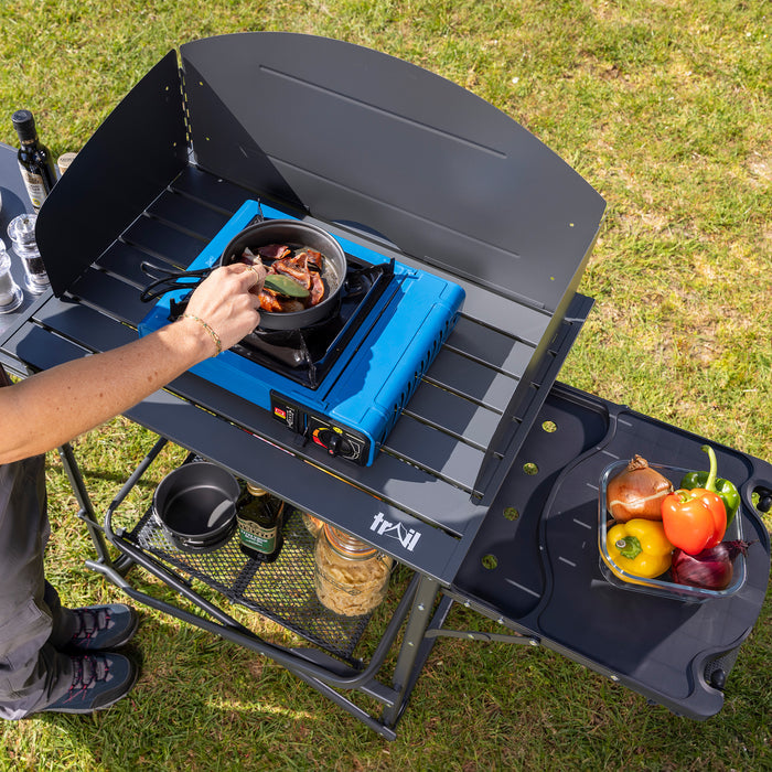 Deluxe Camping Kitchen Stand