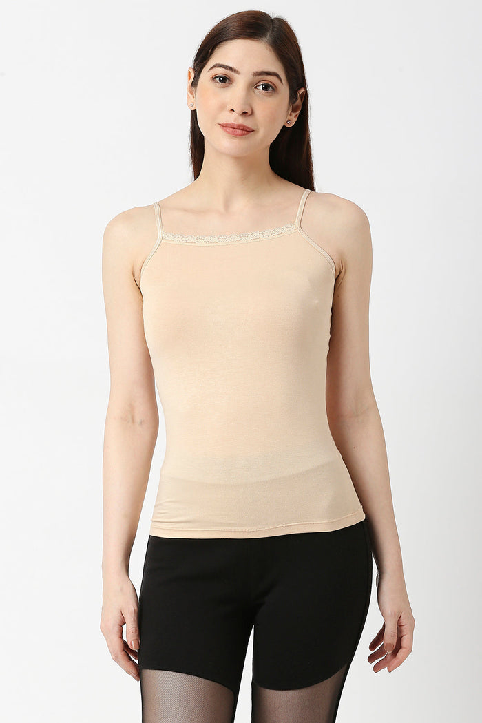 Estel Regular Short Camisole Slip &  Innerwear – Pack of 1