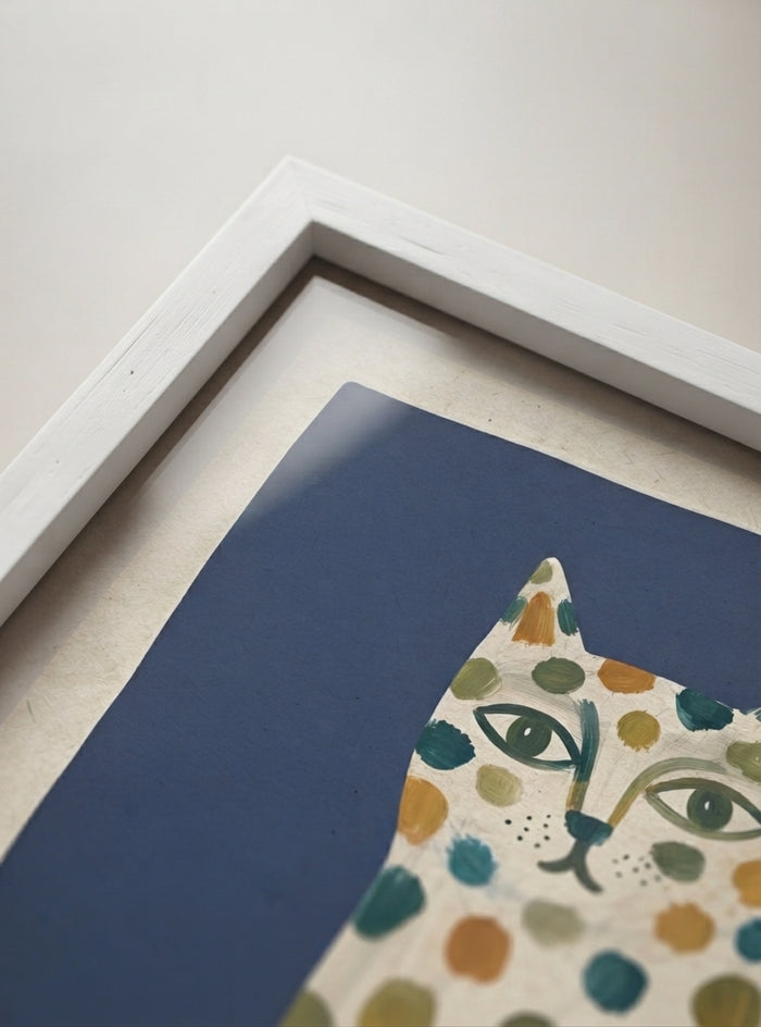 21x29.7 cm / 8x12" Framed | White Frame