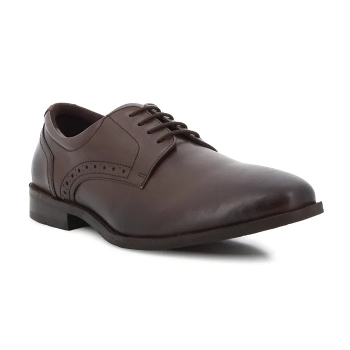 Felix Lace Up Brown Leather