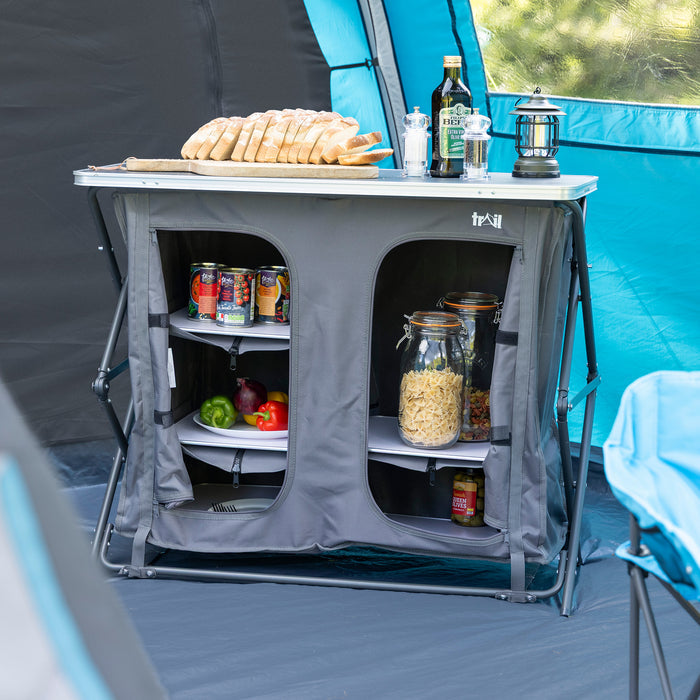 Folding Double Camping Cupboard