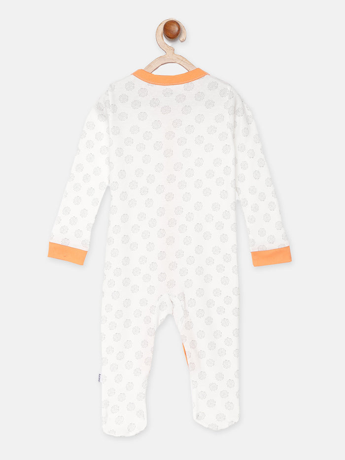 Football Printed Sleepsuit - Pack of 2