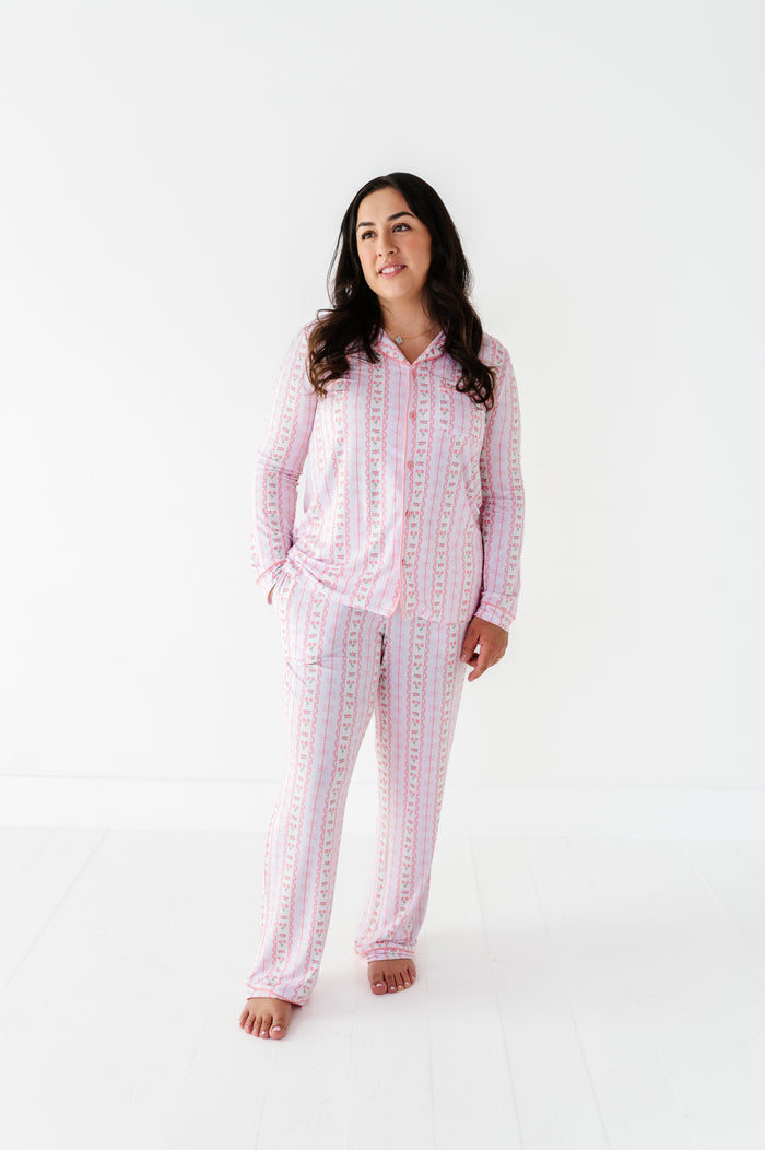 Forget Me Knot Women's Luxe Lounge- Pink