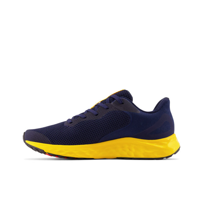 Fresh Foam Arishi v4 - Team Navy with Electric Red and Egg Yolk - Kids
