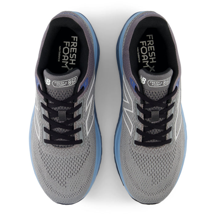 Fresh Foam X 860v14 - Slate Grey with Chrome Blue and Sea Salt - Men's