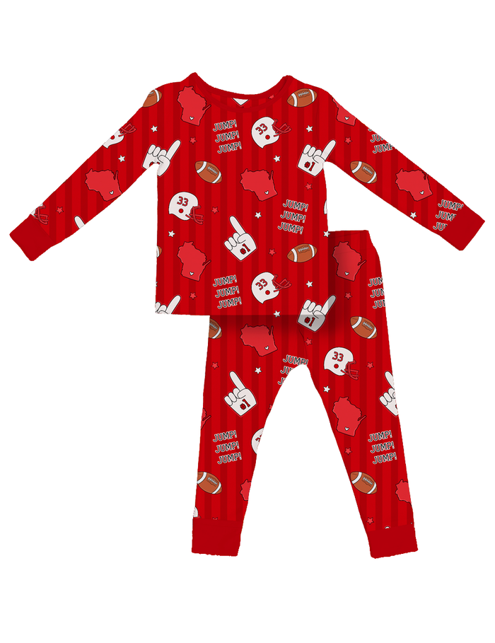 Game Day in Madison Kids Pajamas- PREORDER