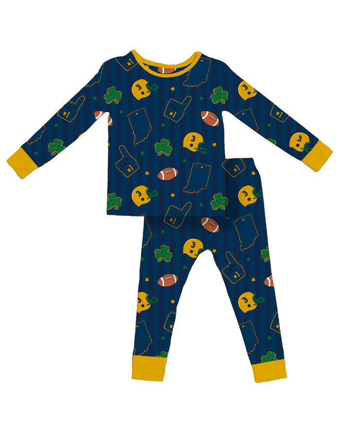 Game Day in South Bend Kids Pajamas- PREORDER
