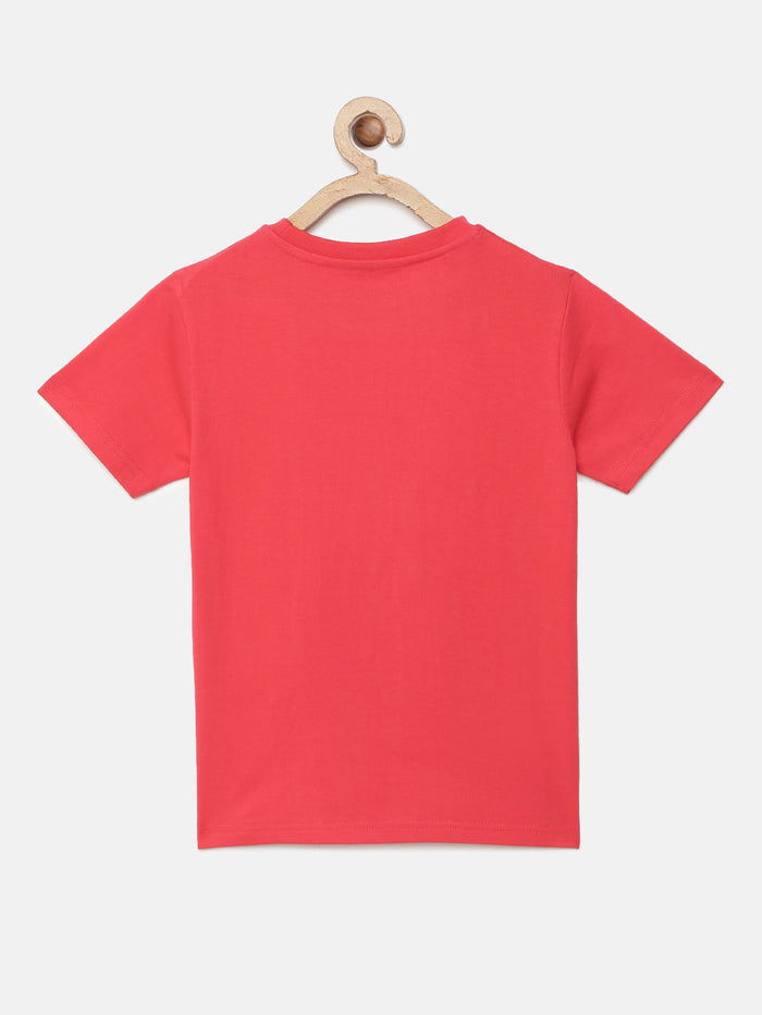 Gen Z Boys Printed Cotton T-Shirt