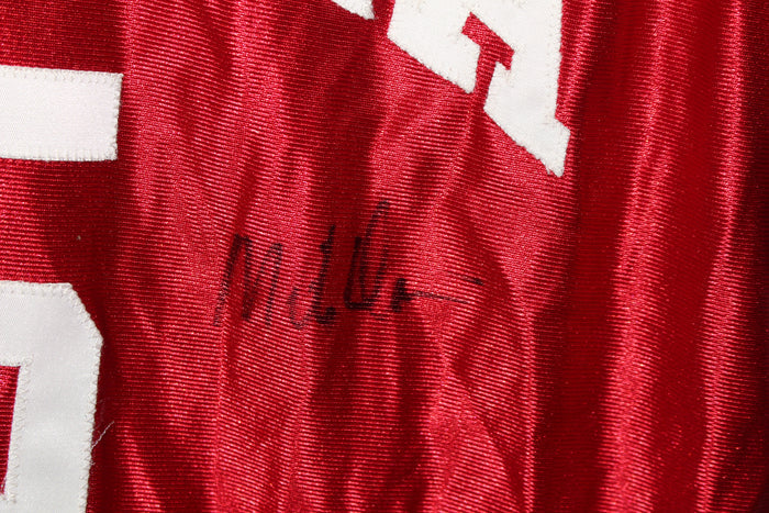 George Leach Indiana University Game Used Basketball Jersey - Vintage Indy Sports