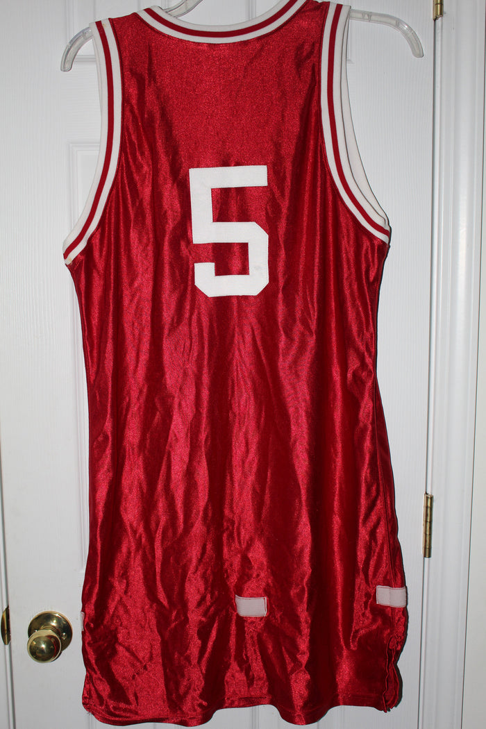 George Leach Indiana University Game Used Basketball Jersey - Vintage Indy Sports