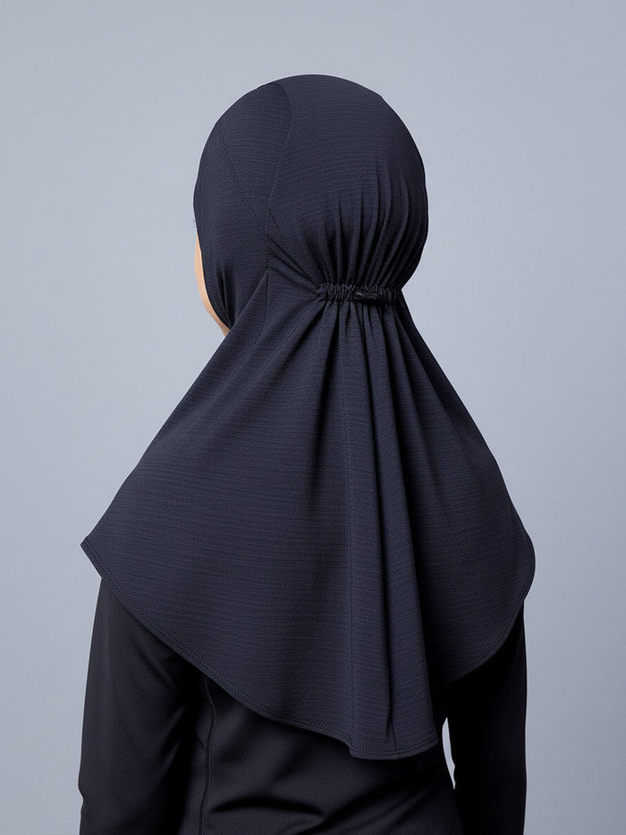 GIRLS AIRDRIFT SPORTS HIJAB - BLACK