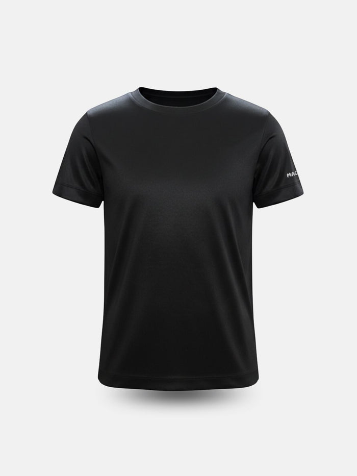 Girls AirDrift Sports T-Shirt - Black