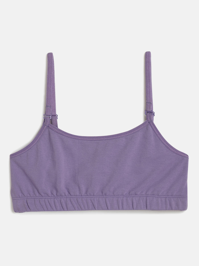 Girls Beginner Bra with Removable Straps - Pack of 5